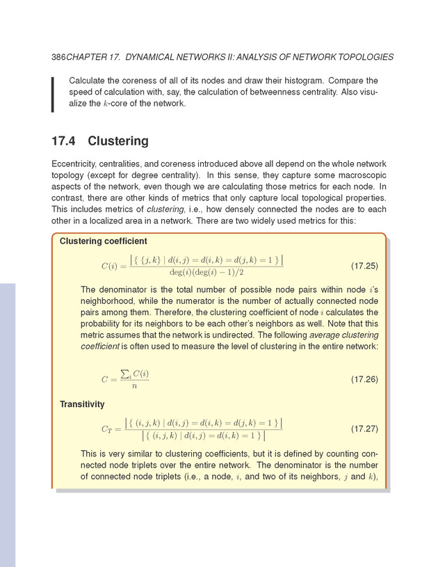 Introduction to the Modeling and Analysis of Complex Systems - Page 386