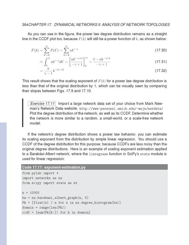 Introduction to the Modeling and Analysis of Complex Systems - Page 394
