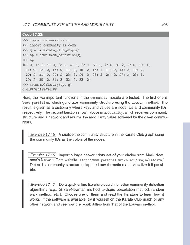Introduction to the Modeling and Analysis of Complex Systems - Page 403