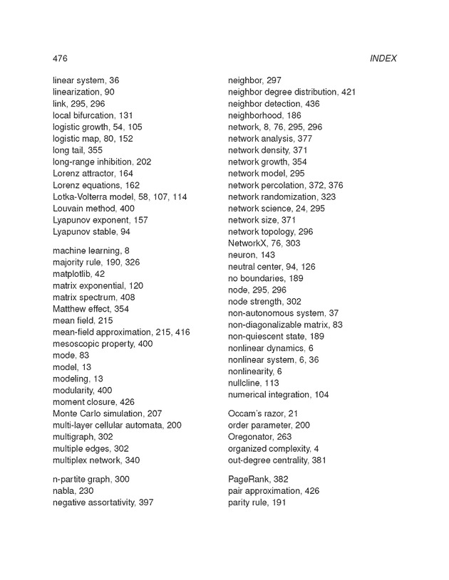 Introduction to the Modeling and Analysis of Complex Systems - Page 476