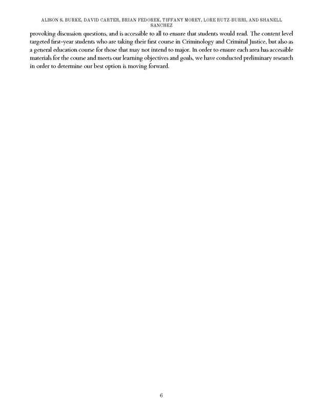 Introduction to the American Criminal Justice System - Front Matter 6