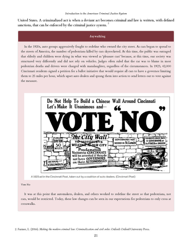 Introduction to the American Criminal Justice System - Page 21