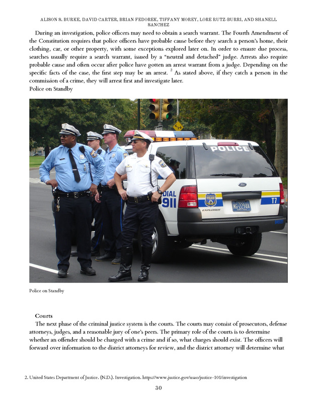 Introduction to the American Criminal Justice System - Page 30