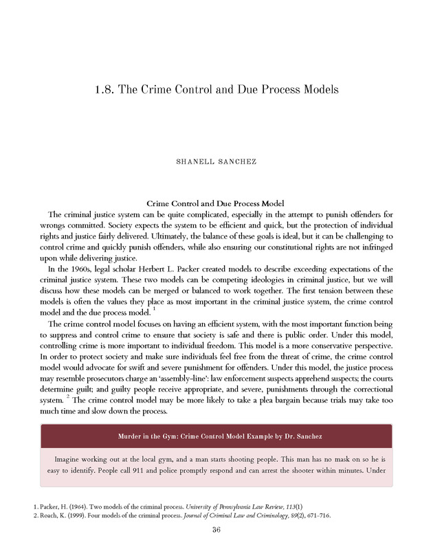 Introduction to the American Criminal Justice System - Page 36