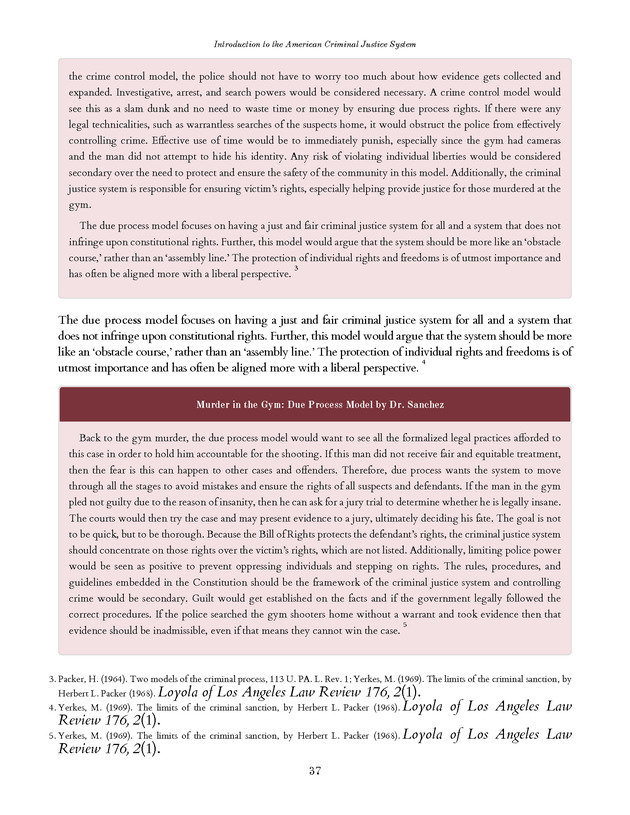 Introduction to the American Criminal Justice System - Page 37