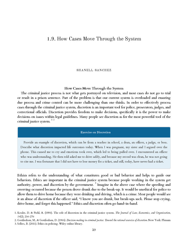 Introduction to the American Criminal Justice System - Page 39