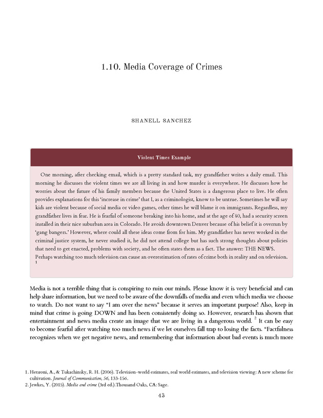 Introduction to the American Criminal Justice System - Page 43