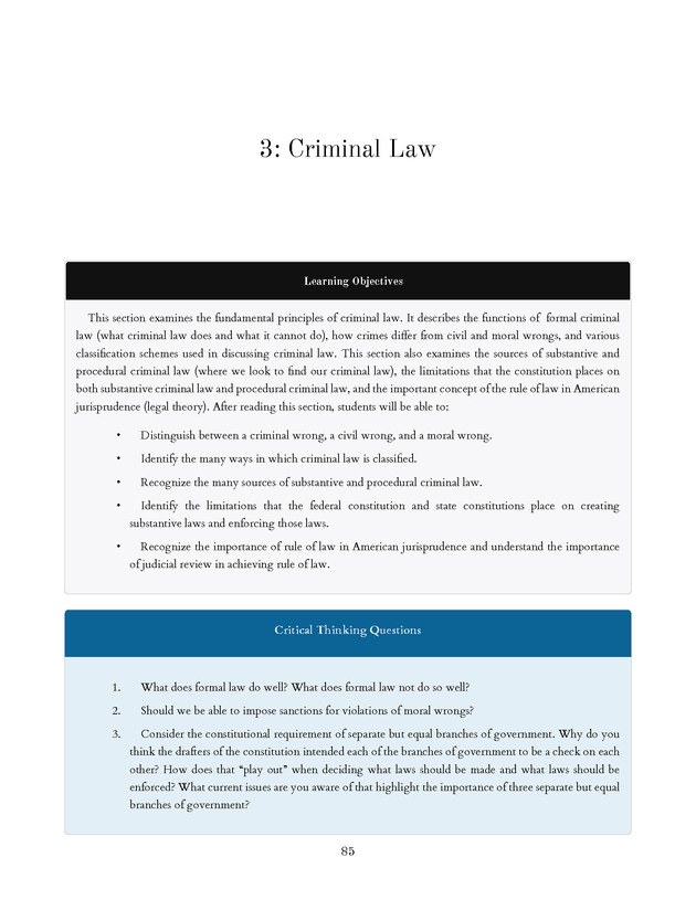 Introduction to the American Criminal Justice System - Page 85