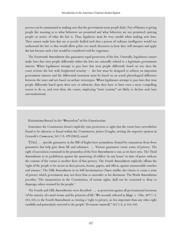 Introduction to the American Criminal Justice System - Page 97