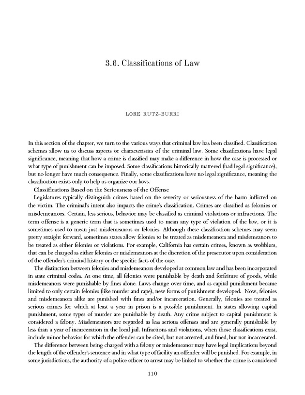 Introduction to the American Criminal Justice System - Page 110