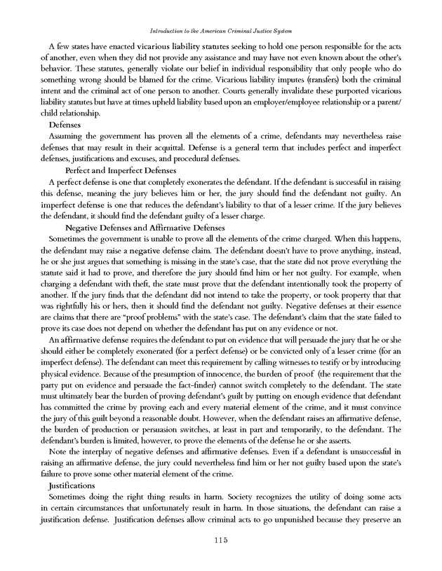 Introduction to the American Criminal Justice System - Page 115