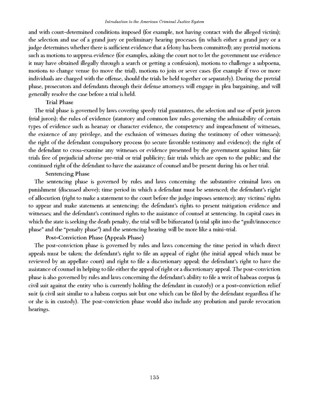Introduction to the American Criminal Justice System - Page 135