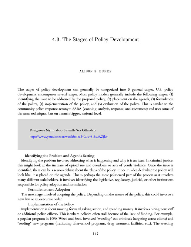 Introduction to the American Criminal Justice System - Page 147