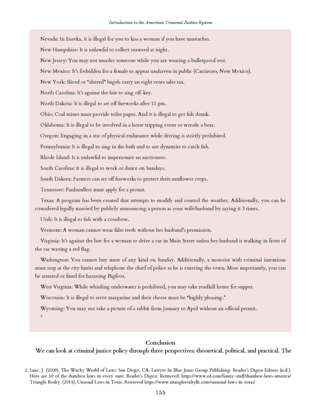 Introduction to the American Criminal Justice System - Page 155