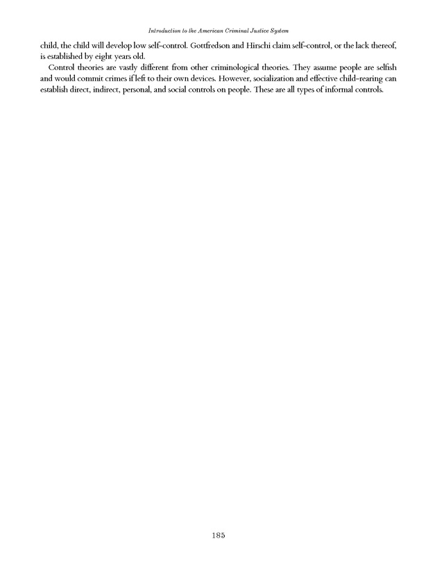 Introduction to the American Criminal Justice System - Page 185