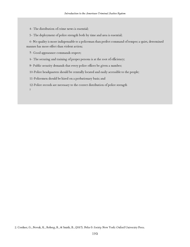 Introduction to the American Criminal Justice System - Page 195