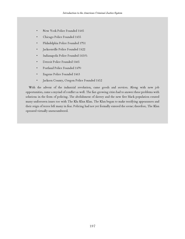 Introduction to the American Criminal Justice System - Page 197