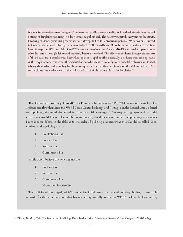 Introduction to the American Criminal Justice System - Page 203