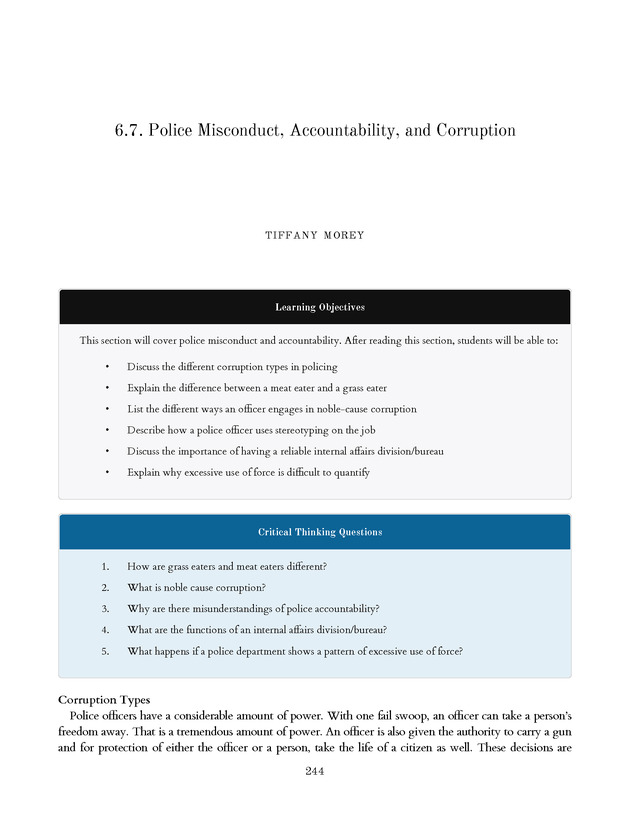 Introduction to the American Criminal Justice System - Page 244