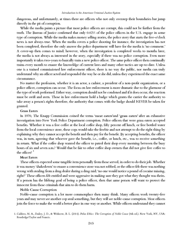 Introduction to the American Criminal Justice System - Page 245