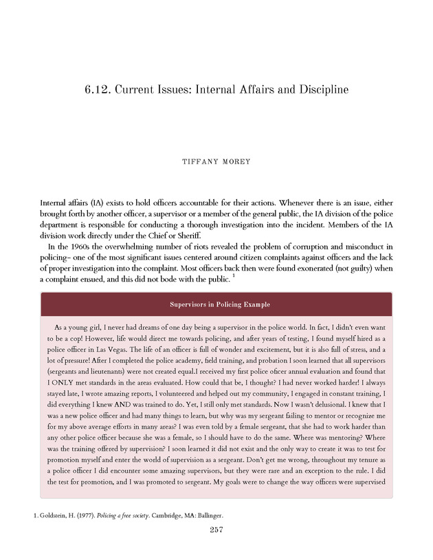 Introduction to the American Criminal Justice System - Page 257