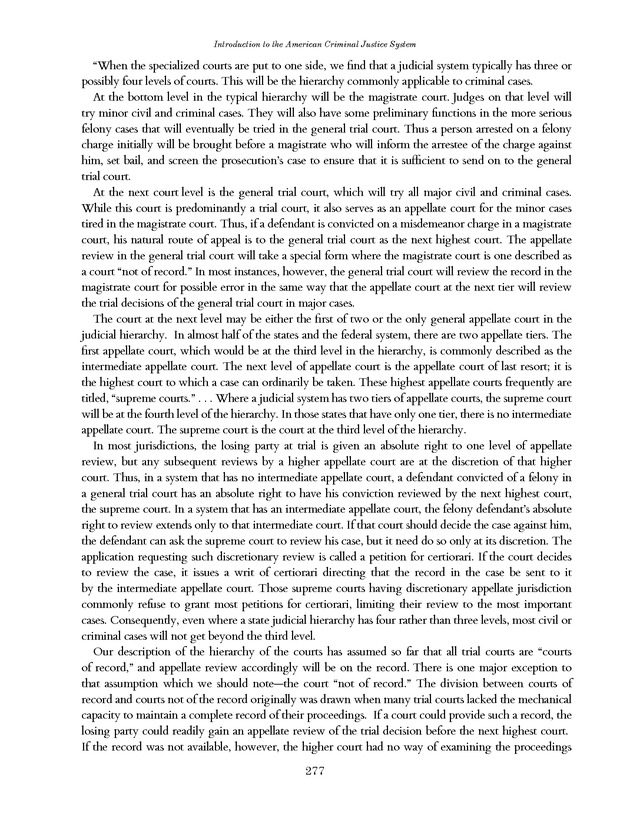 Introduction to the American Criminal Justice System - Page 277