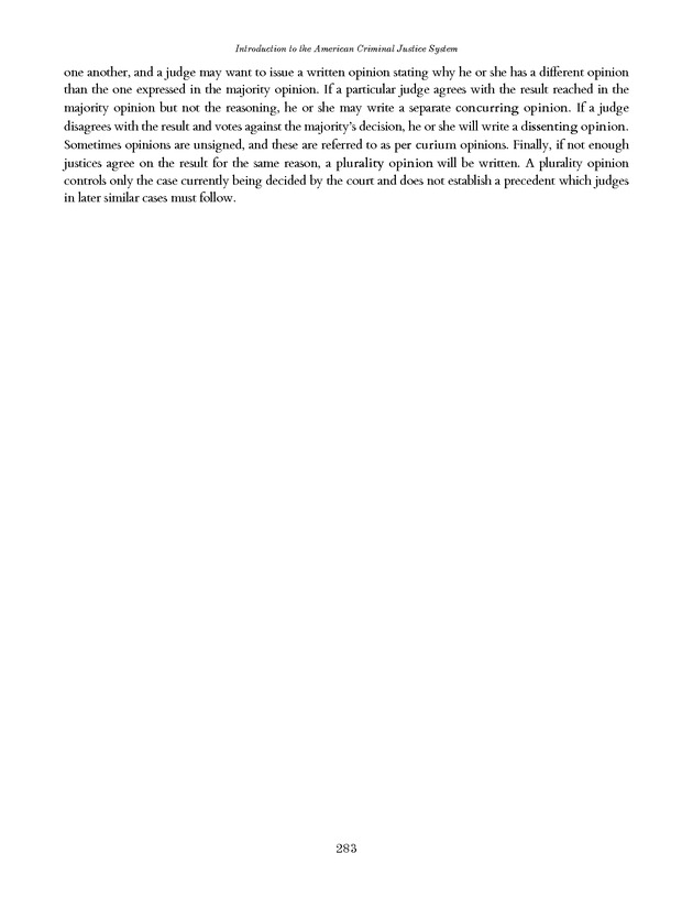 Introduction to the American Criminal Justice System - Page 283