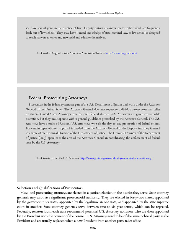 Introduction to the American Criminal Justice System - Page 295