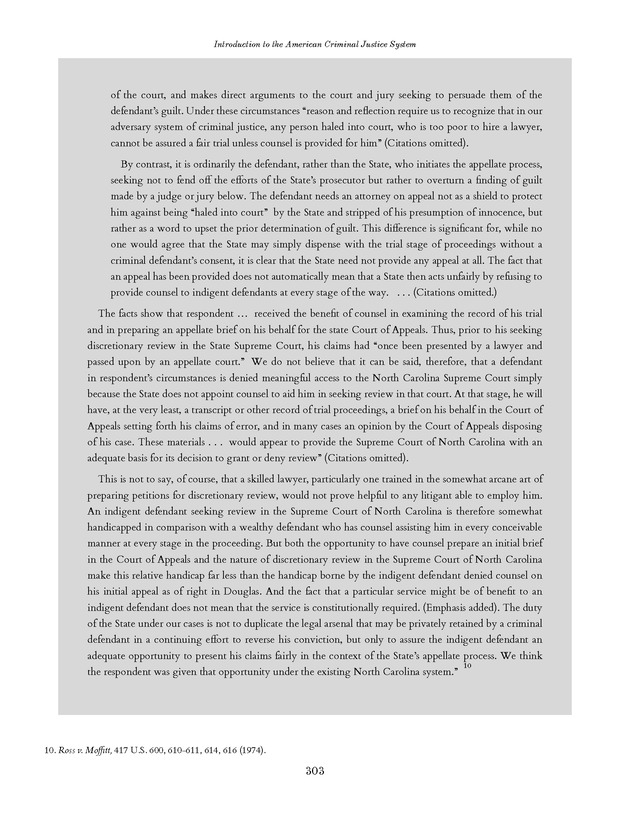 Introduction to the American Criminal Justice System - Page 303