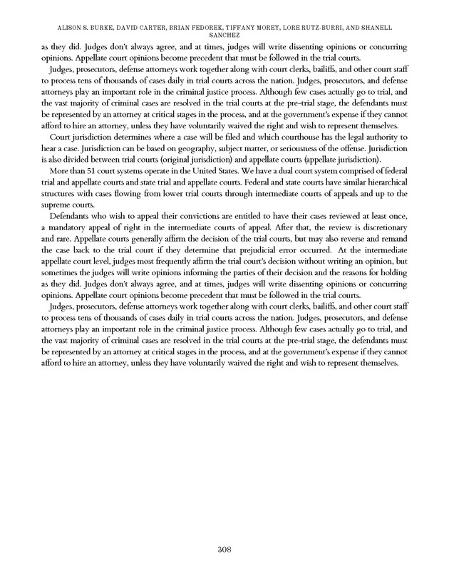 Introduction to the American Criminal Justice System - Page 308