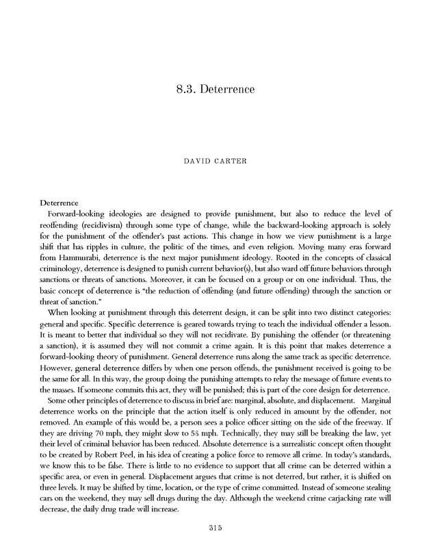 Introduction to the American Criminal Justice System - Page 315
