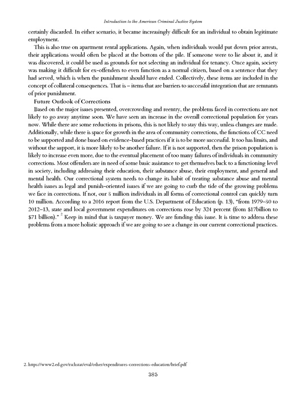 Introduction to the American Criminal Justice System - Page 385