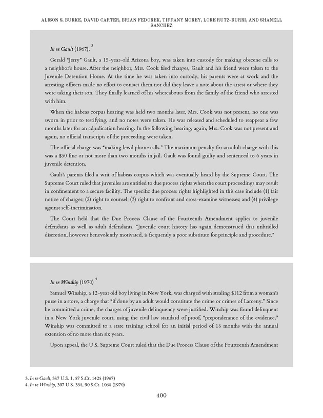 Introduction to the American Criminal Justice System - Page 400