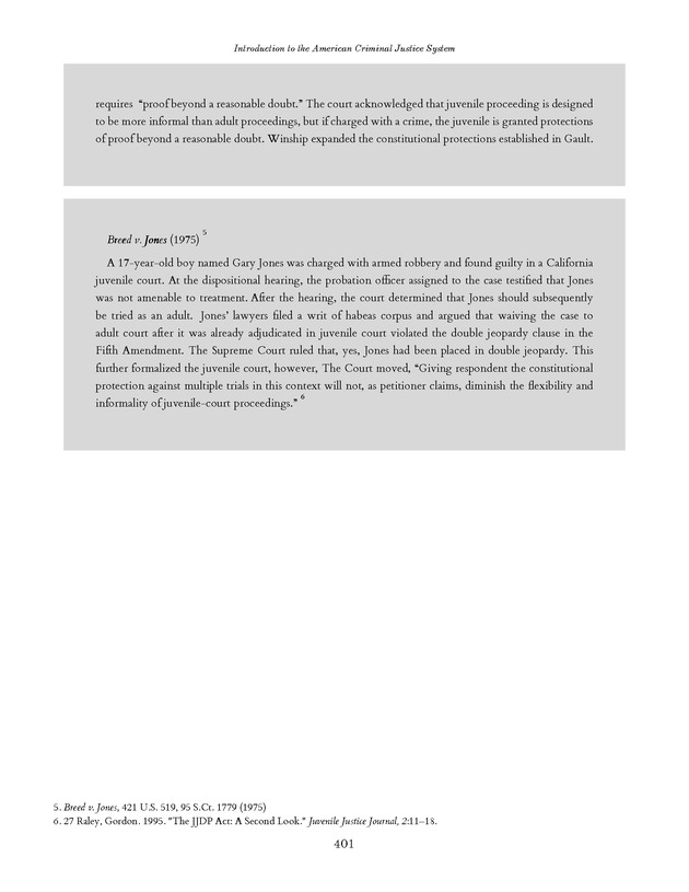Introduction to the American Criminal Justice System - Page 401
