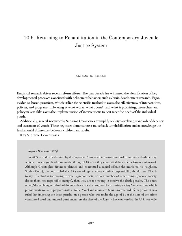Introduction to the American Criminal Justice System - Page 407