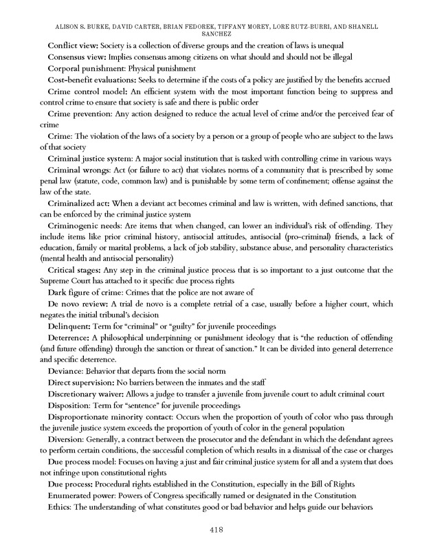 Introduction to the American Criminal Justice System - Page 418