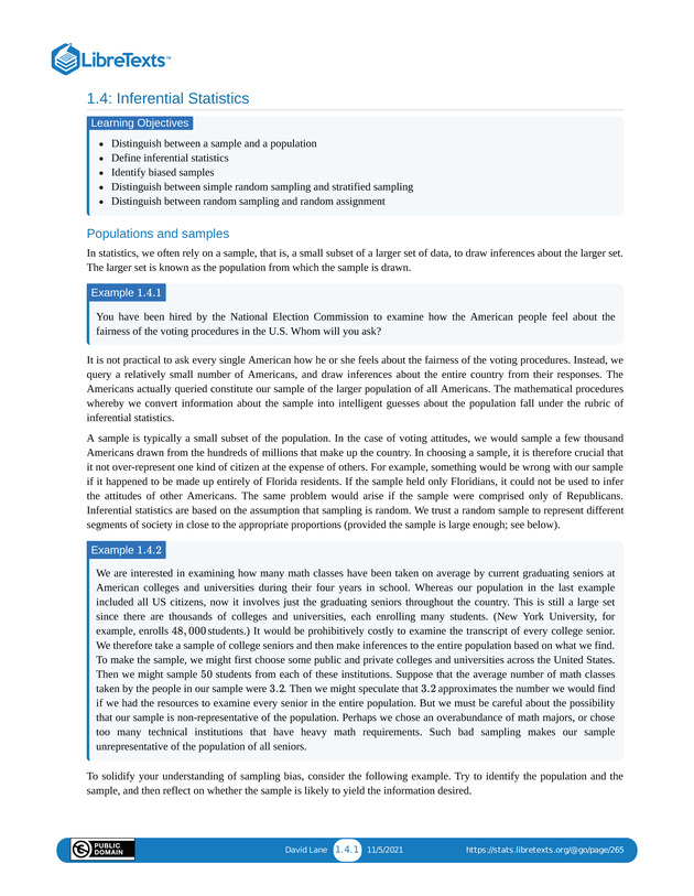Introductory Statistics - Page 8