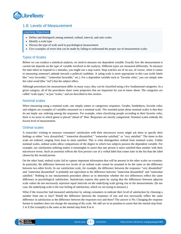 Introductory Statistics - Page 18