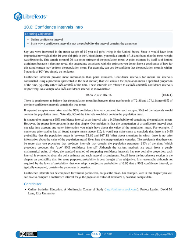 Introductory Statistics - Page 261