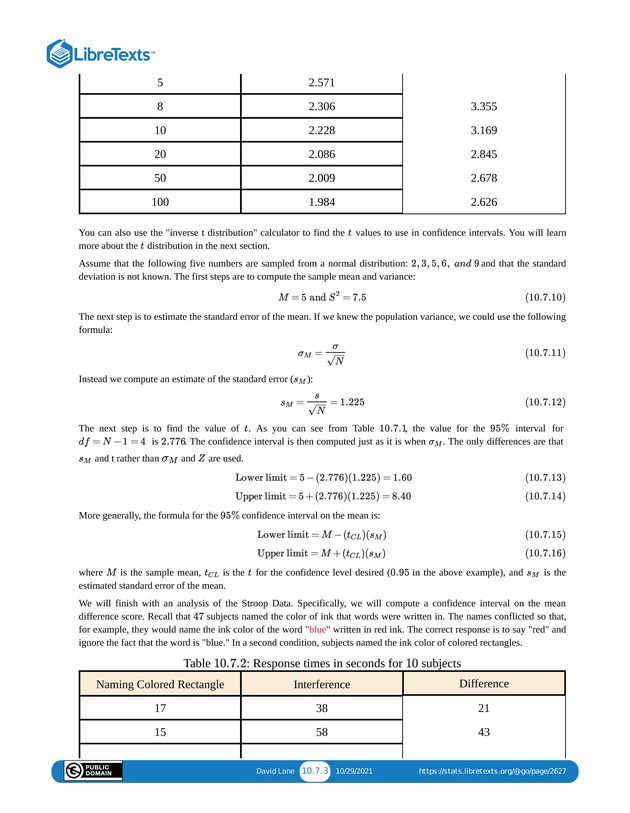 Introductory Statistics - Page 264