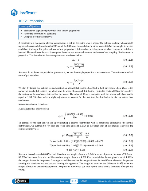 Introductory Statistics - Page 276