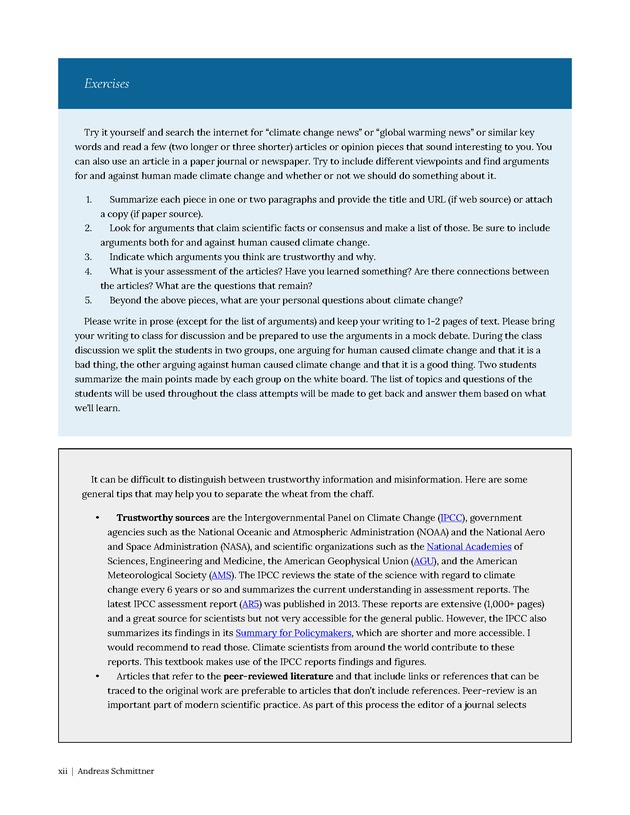 Introduction to Climate Science - Preface 2