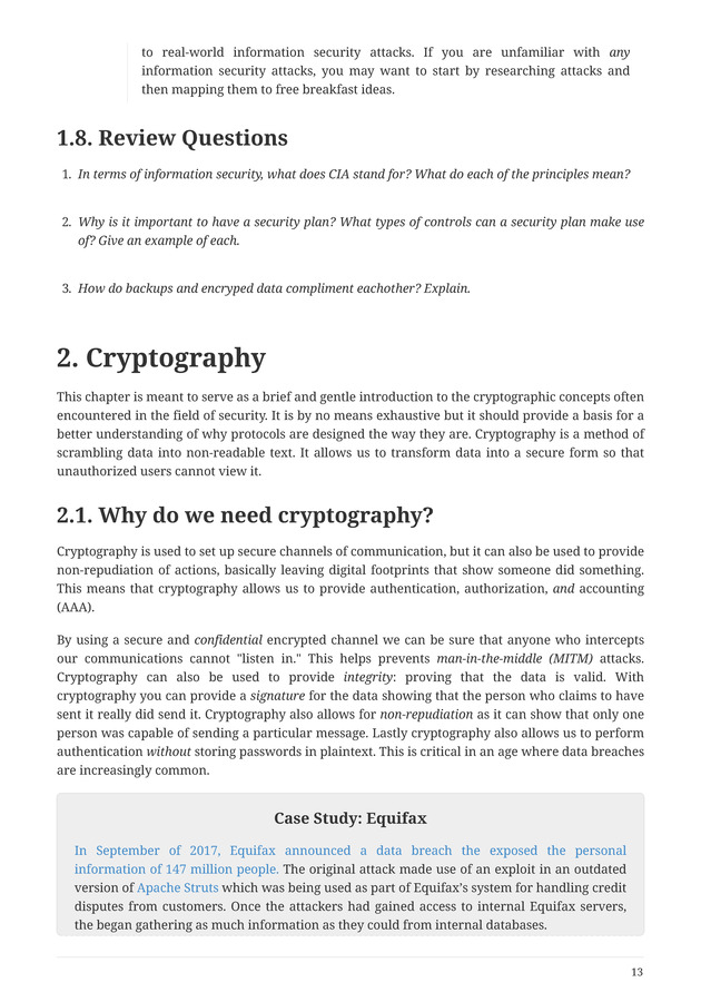 Computer Systems Security: Planning for Success - Page 13