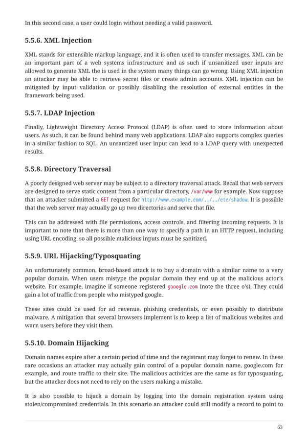 Computer Systems Security: Planning for Success - Page 63