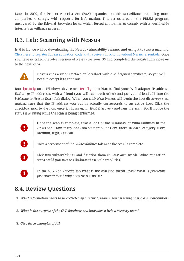 Computer Systems Security: Planning for Success - Page 104