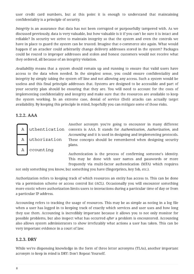 Computer Systems Security: Planning for Success - New Page