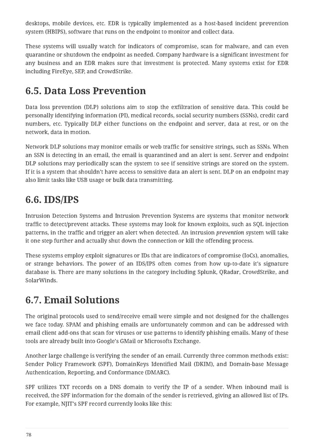 Computer Systems Security: Planning for Success - New Page