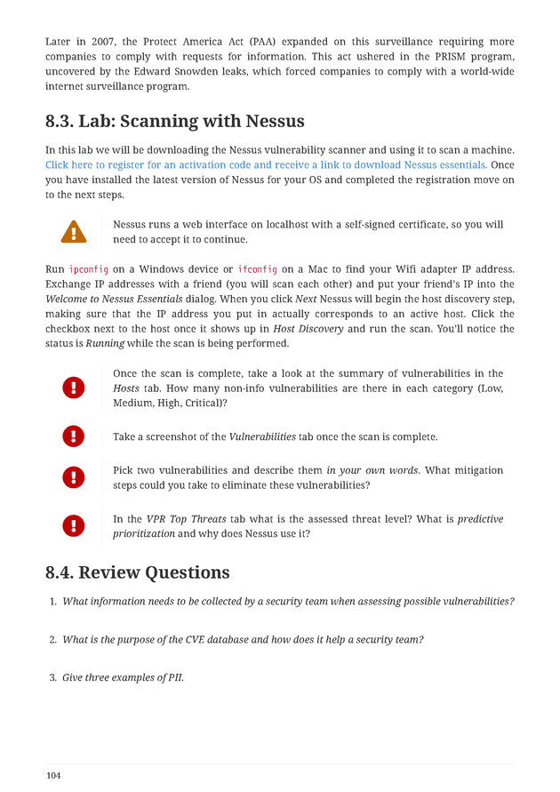 Computer Systems Security: Planning for Success - New Page