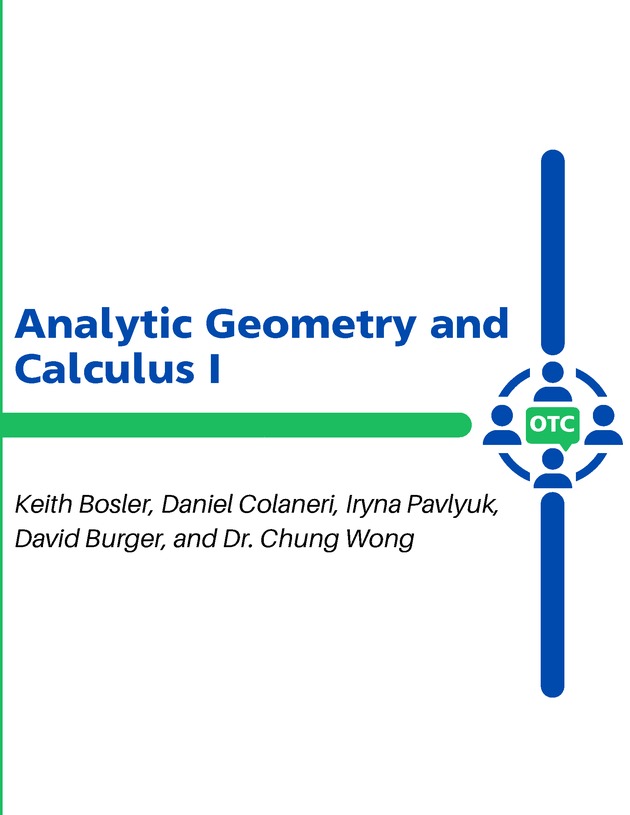 Analytic Geometry and Calculus I : Workbook - Cover 1