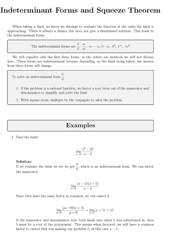 Analytic Geometry and Calculus I : Workbook - Page 10